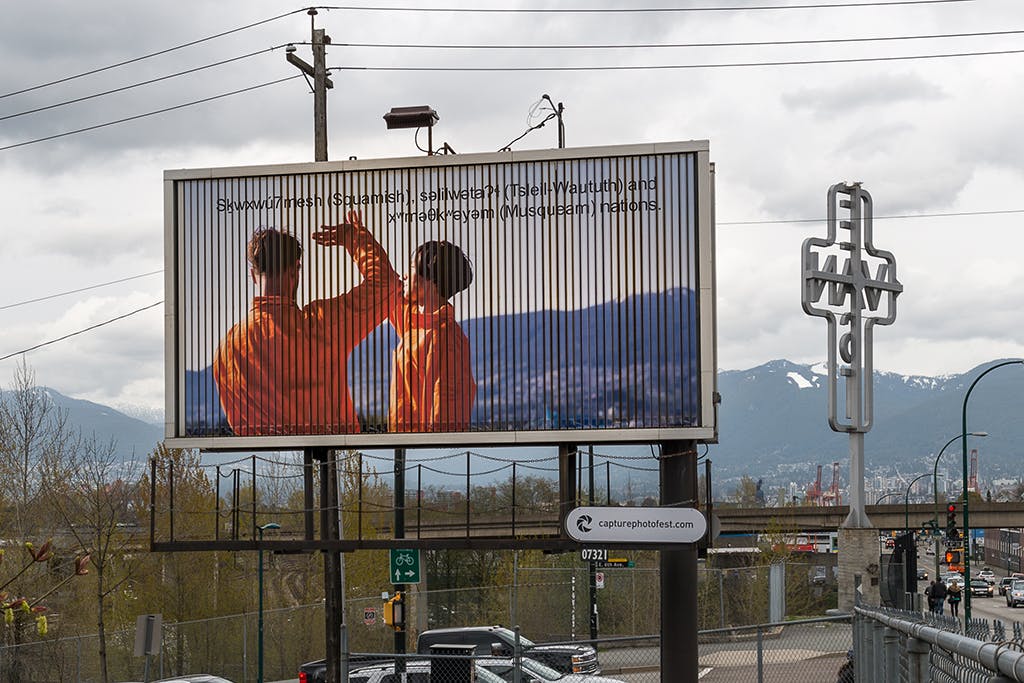 Billboard Triptych, Capture Photography Festival, 2018